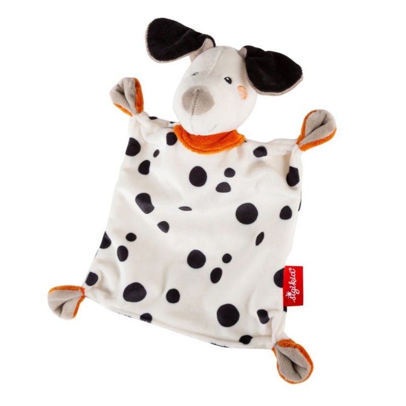 Doudou per neonato a forma di cane dalmata, una perfetta idea regalo sia per i nuovi nati che per i loro genitori
